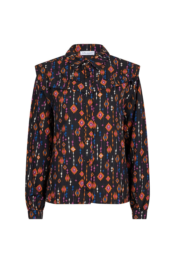 Blouse Ivy | Western print