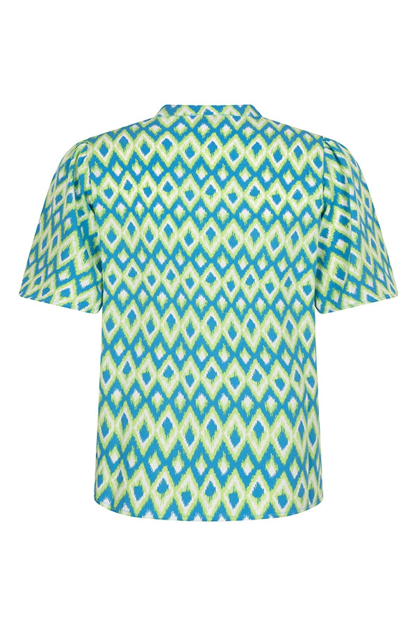 Blouse Janelle | Green Reef print