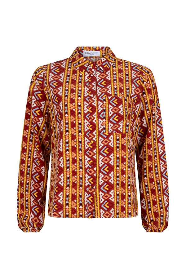 Blouse Kelley | Afriek Multi print