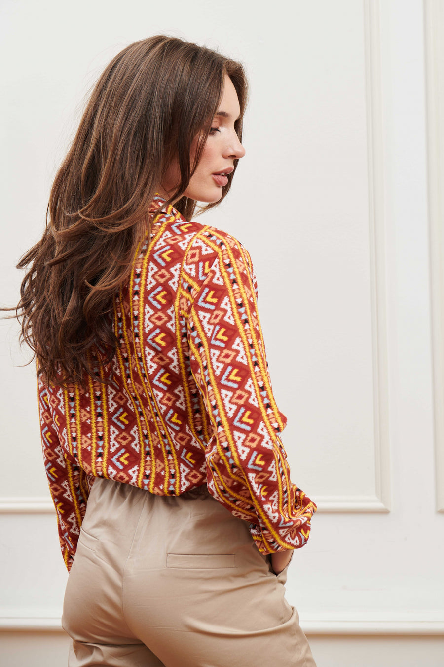 Blouse Kelley | Afriek Multi print