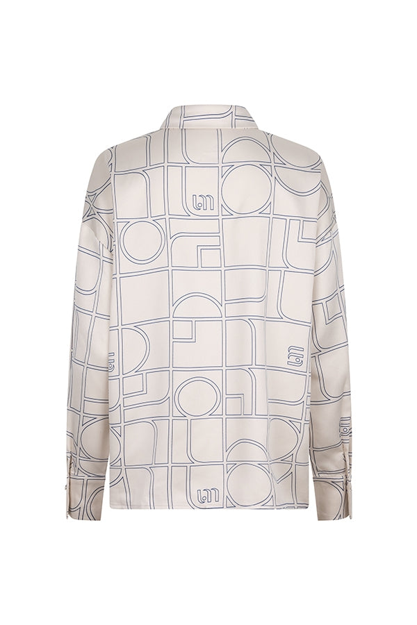 Blouse Sadira | Monogram print