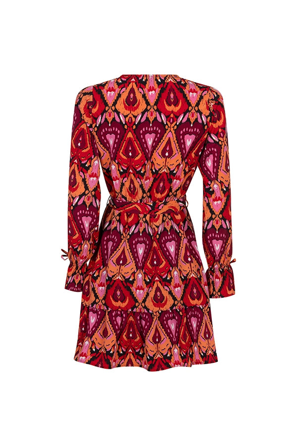 Jurk Maxim | Heart ikat print