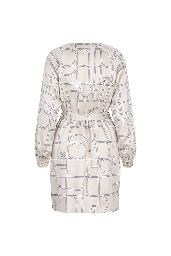 Dress Twilla | Monogram print