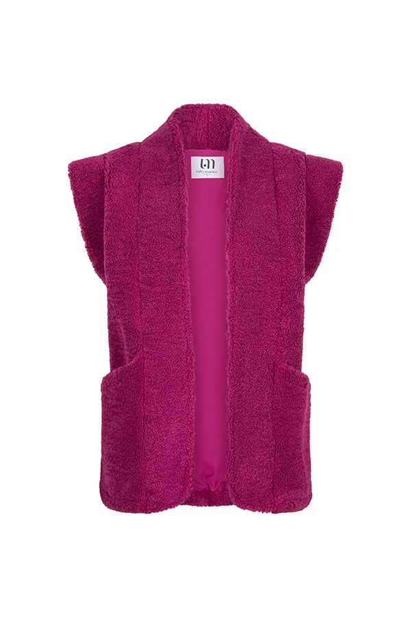 Gilet Alice | Plum