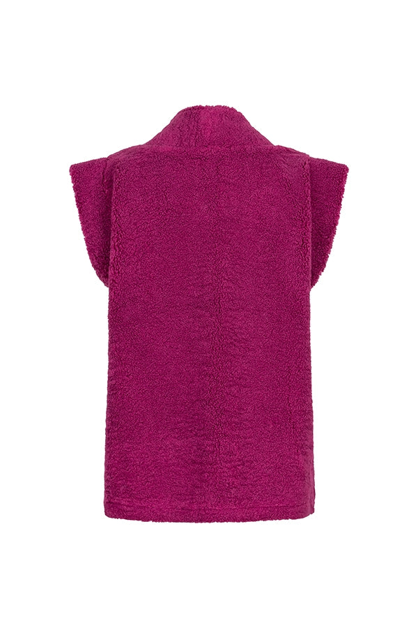 Gilet Alice | Plum