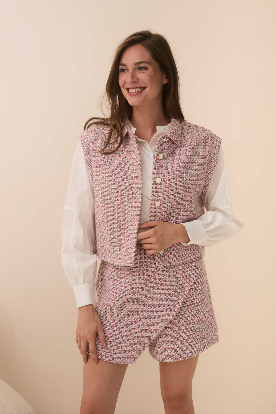 Gilet Candece | Pink