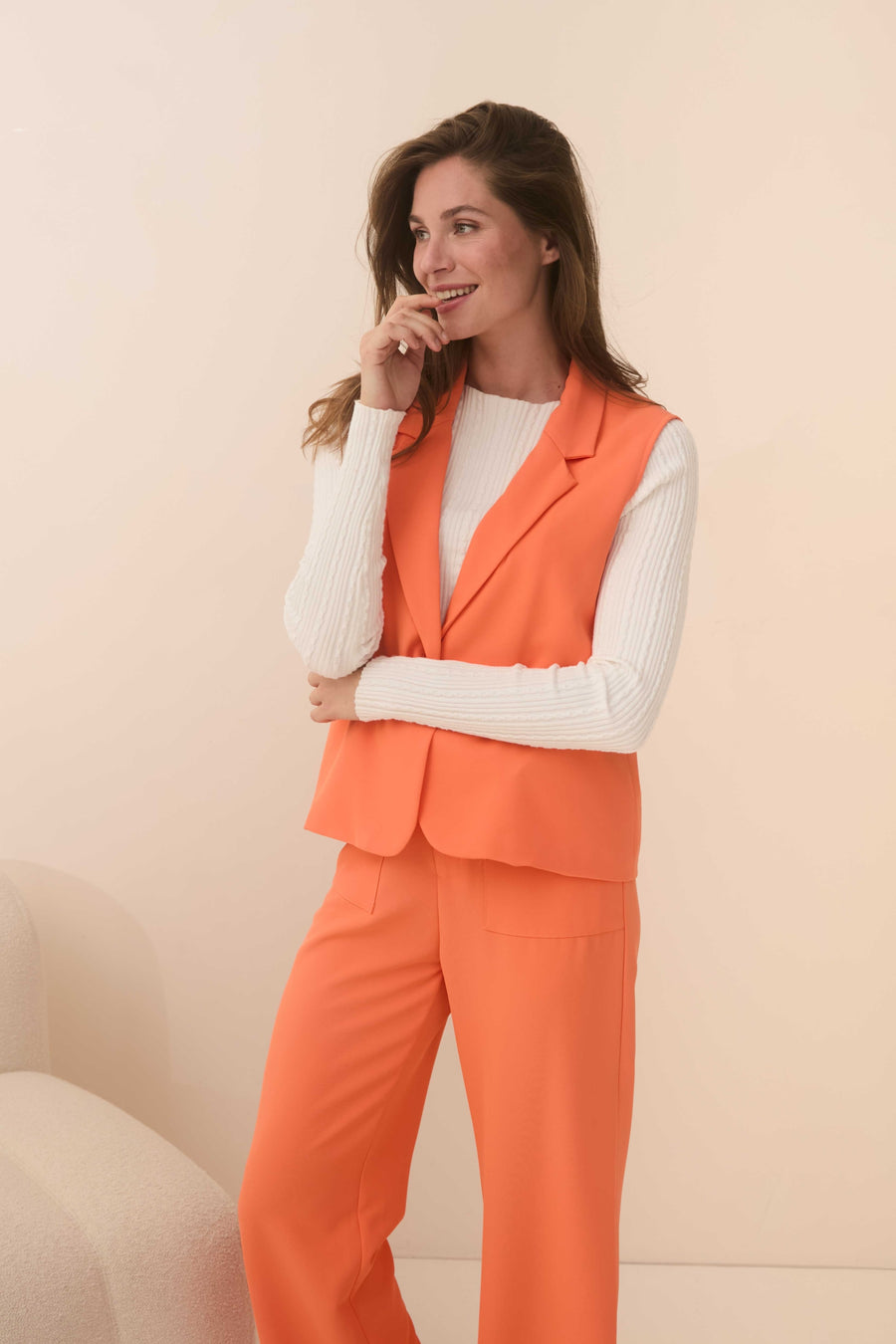 Gilet Lizz | Peach