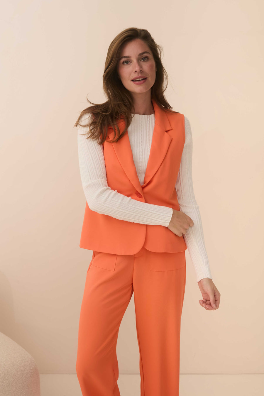 Gilet Lizz | Peach