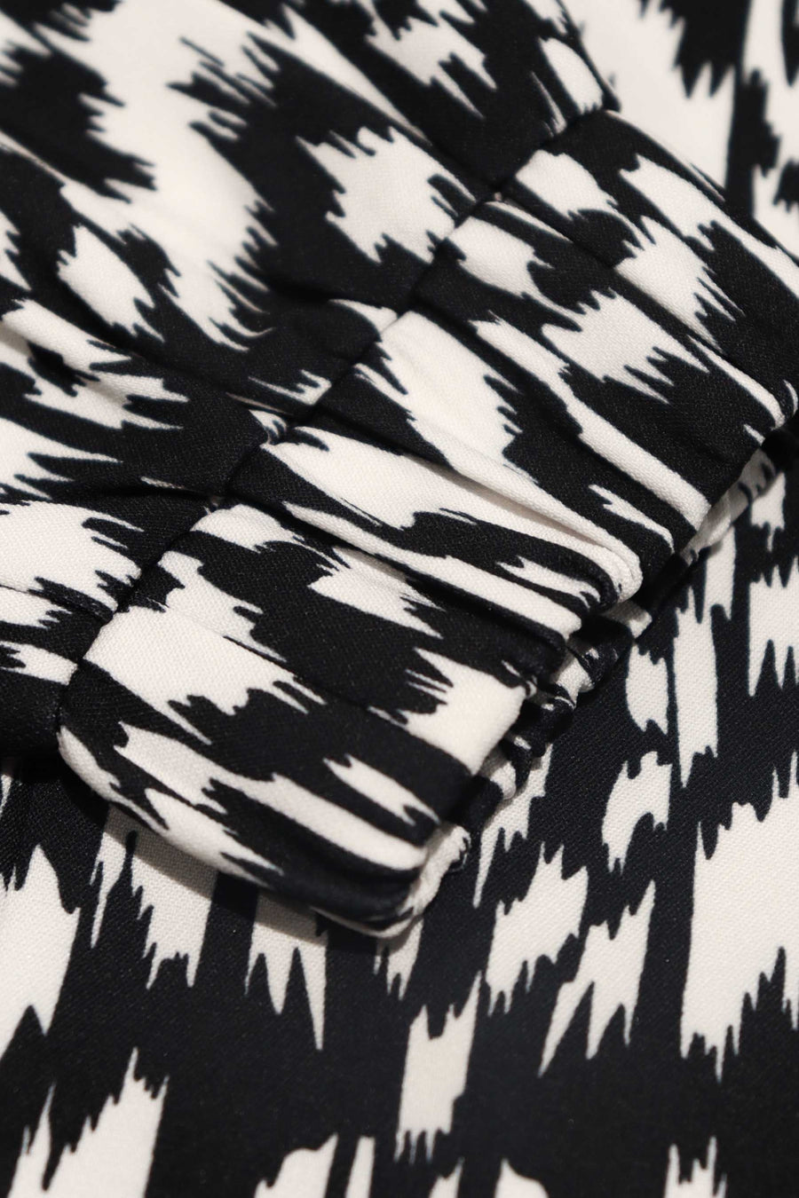 Jacket Zoya | Black / white print