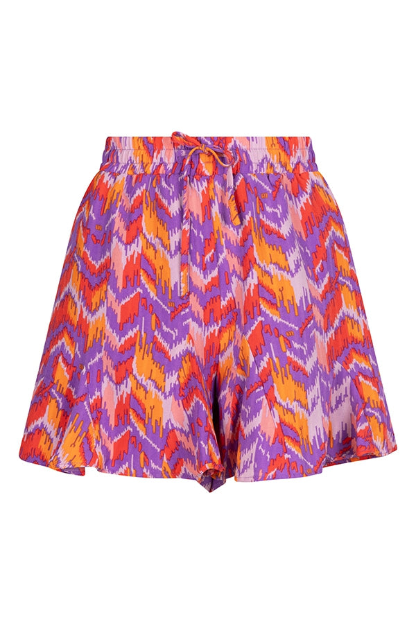 Skirt Jayleen | Multi rainbow print