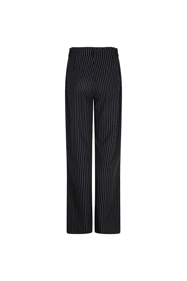 PRÉCOMMANDE Pantalon Nienke | Noir/Blanc