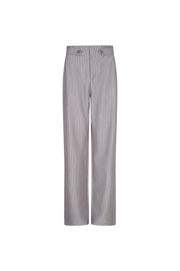 PRÉCOMMANDE Pantalon Nienke | Gris blanc