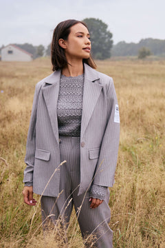 Blazer Liset | Grey white